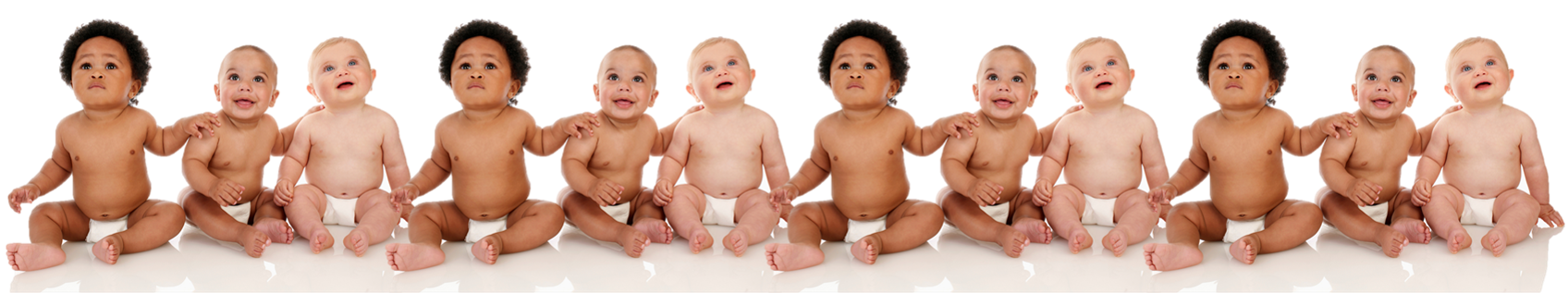 Picture of three babies